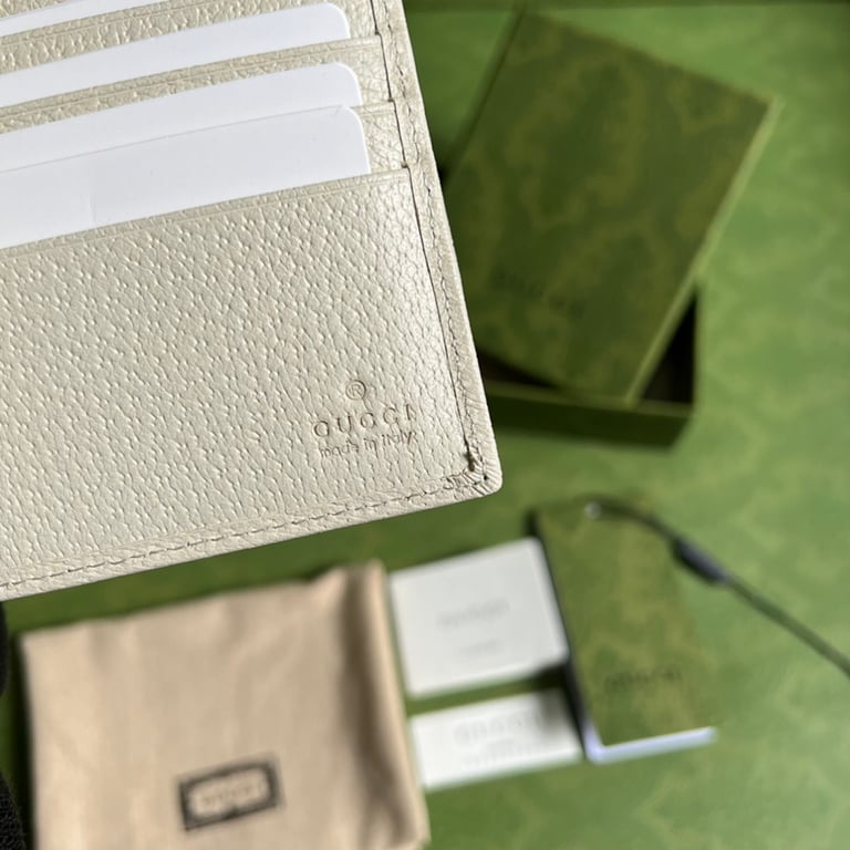 Gucci Ophidia GG Wallet 597606 White - 2