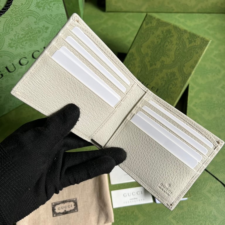 Gucci Ophidia GG Wallet 597606 White - 4