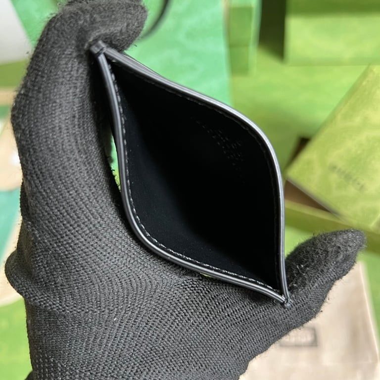 Gucci GG Matelassé Card Case Black - 3