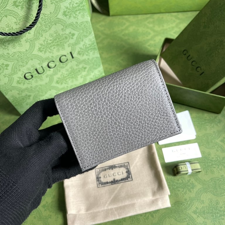 Gucci GG Marmont Card Case Grey - 9