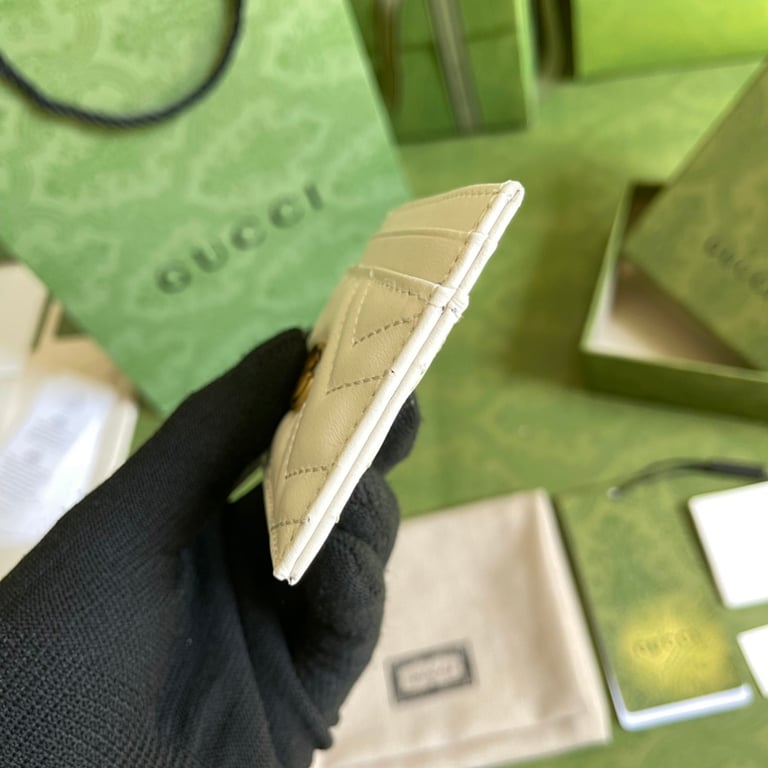 Gucci GG Marmont Card Case White 443127 - 6