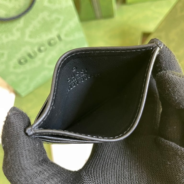 Gucci GG Marmont Card Case Black 443127 - 2