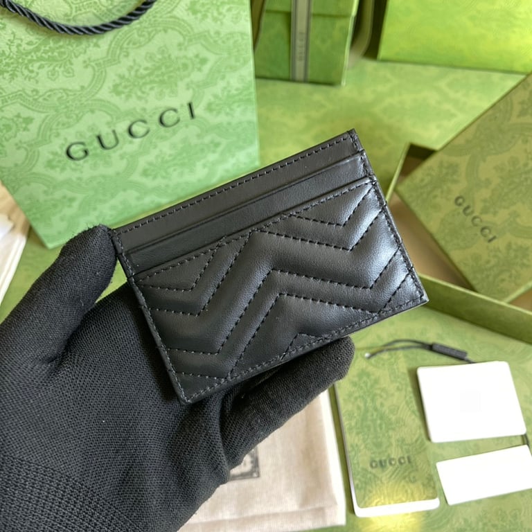 Gucci GG Marmont Card Case Black 443127 - 9