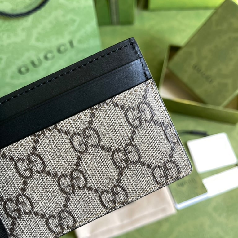 Gucci Kingsnake GG Supreme Card Case - 3