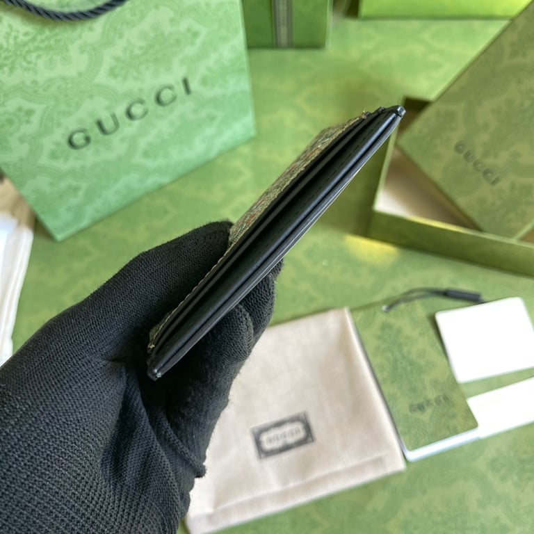 Gucci Kingsnake GG Supreme Card Case - 5