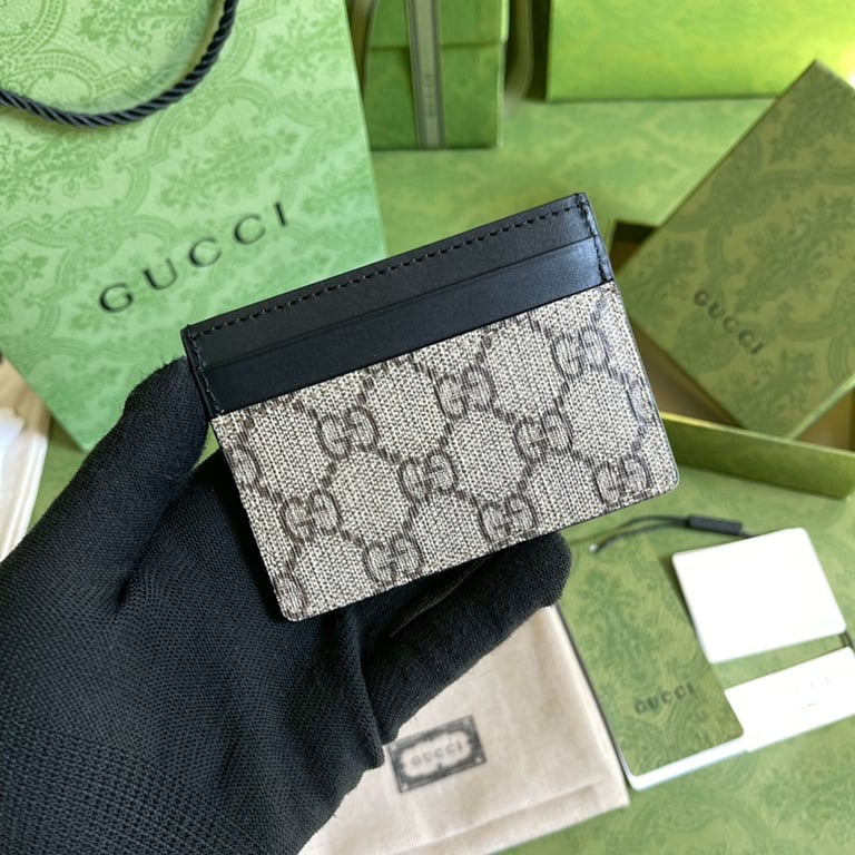 Gucci Kingsnake GG Supreme Card Case - 9