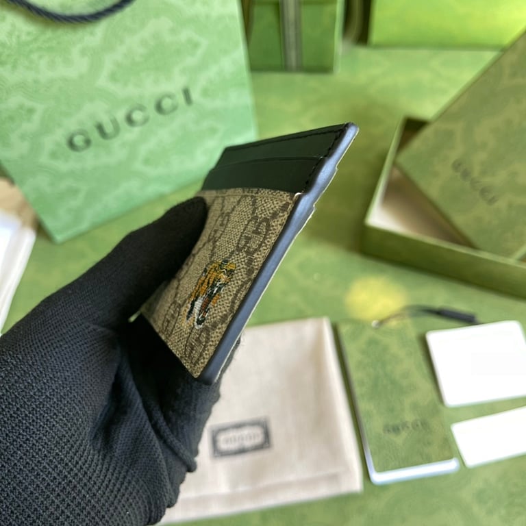 Gucci GG Supreme Tiger Card Case 451277 - 6