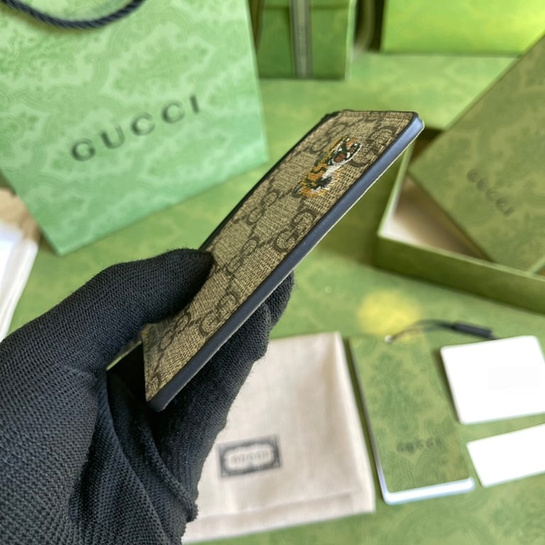 Gucci GG Supreme Tiger Card Case 451277 - 7