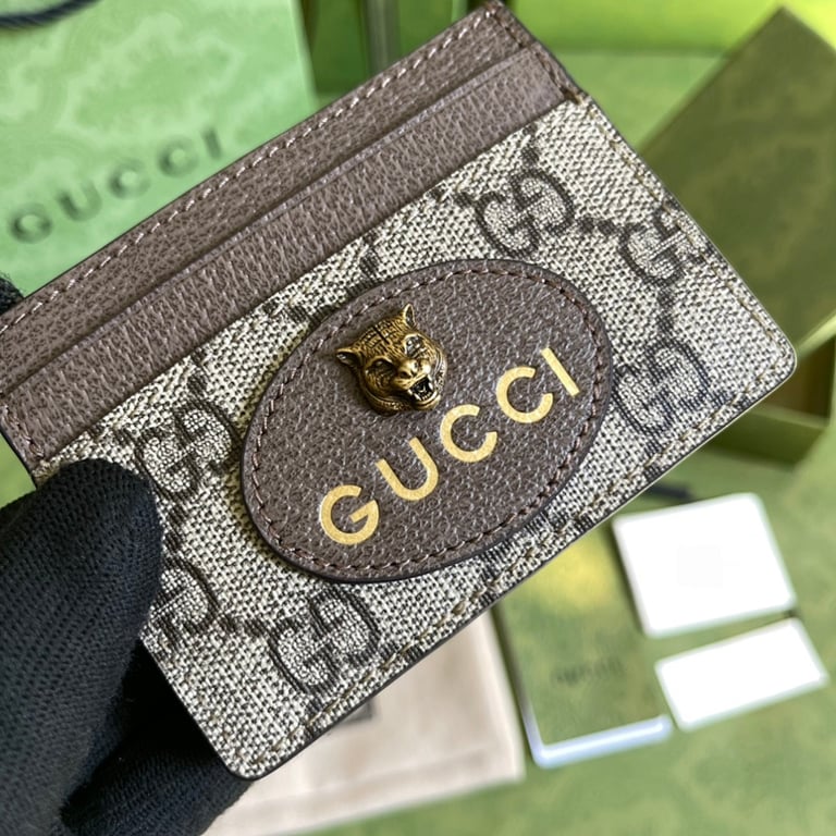 Gucci Neo Vintage GG Supreme Card Case 597557 - 4