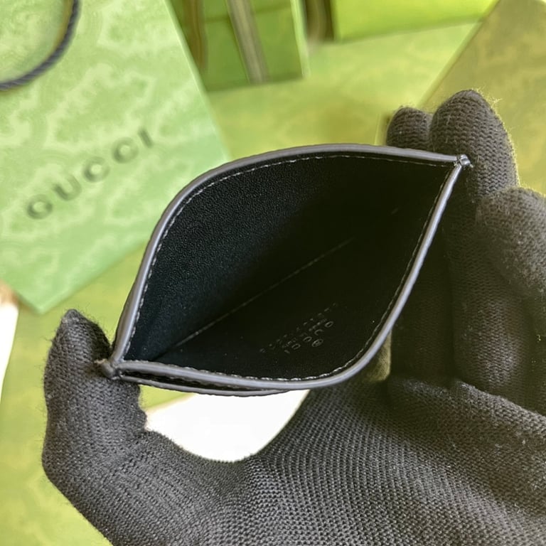 Gucci Ophidia Card Case Black Leather - 2