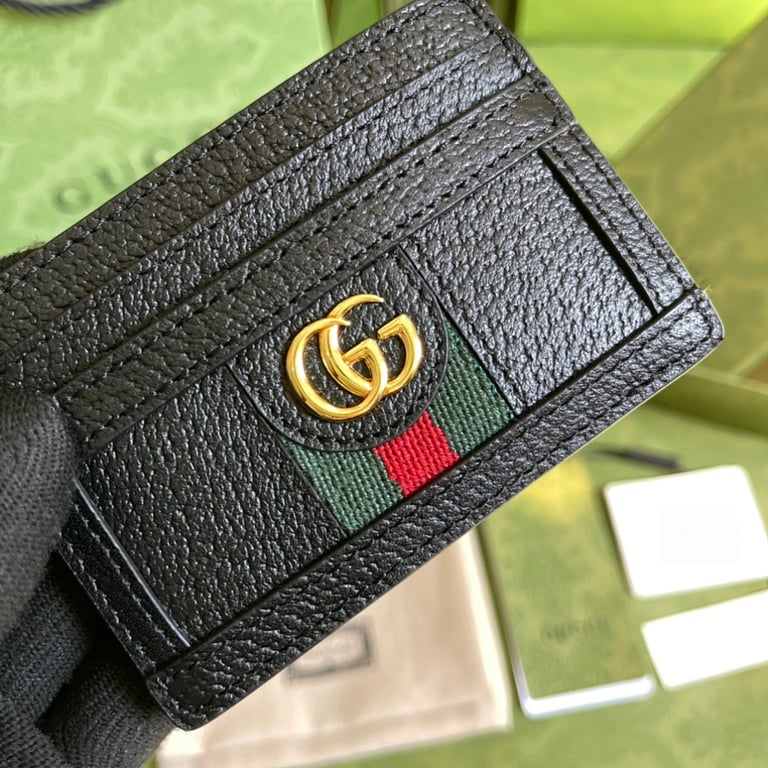 Gucci Ophidia Card Case Black Leather - 4