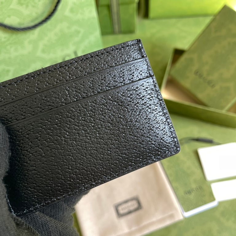 Gucci Animalier Bee Card Holder Black - 3