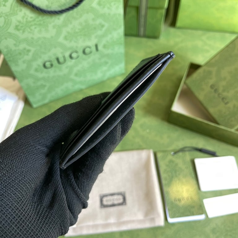 Gucci GG Marmont Card Holder 436022 Black - 5