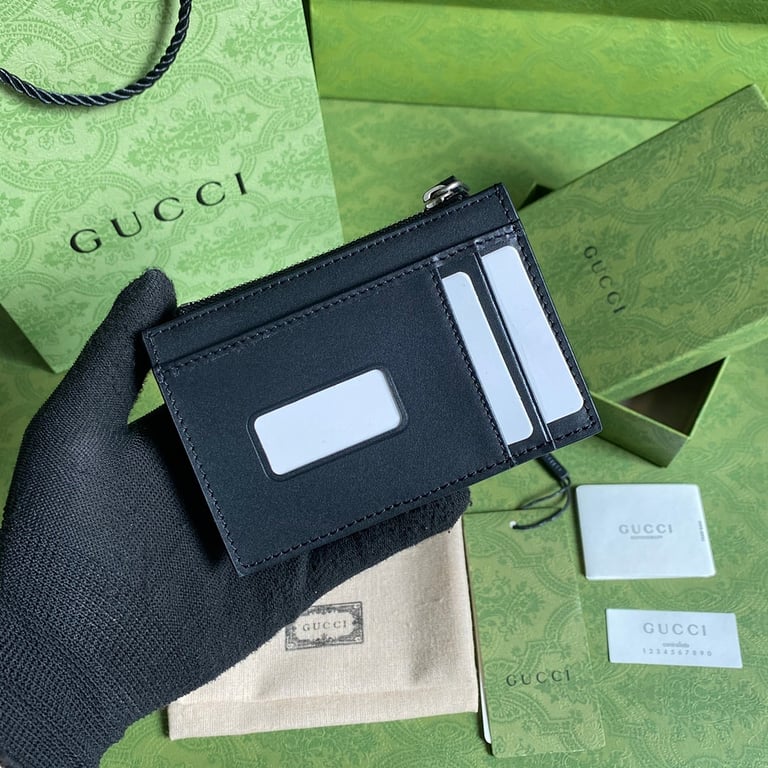 Gucci GG Supreme Tiger Head Card Case 597555 - 9