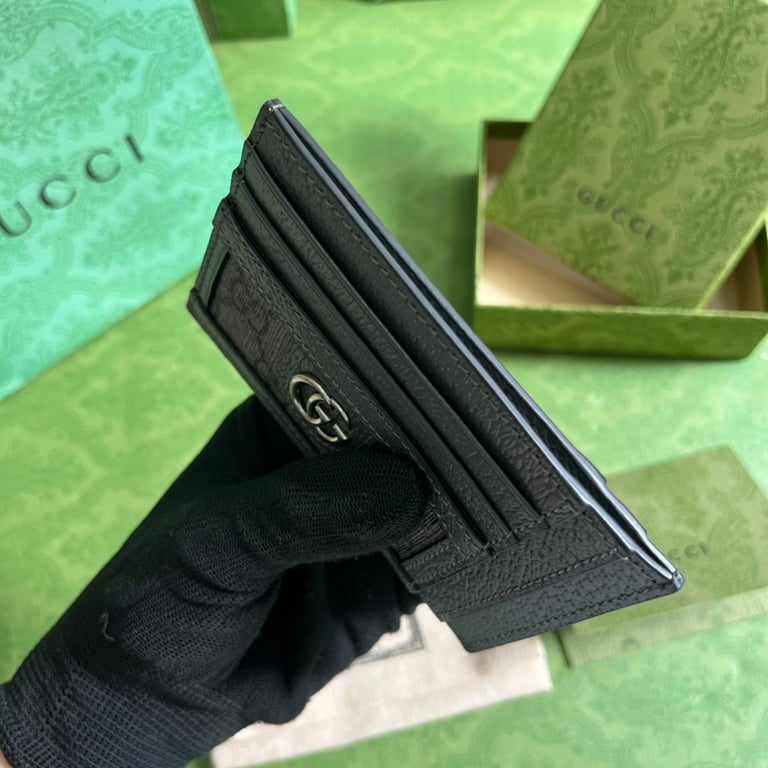 Gucci Ophidia GG Card Case Grey Black - 3