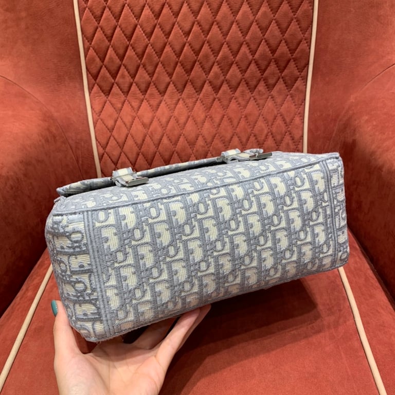 Dior Camp Messenger Bag Oblique Blue - 5