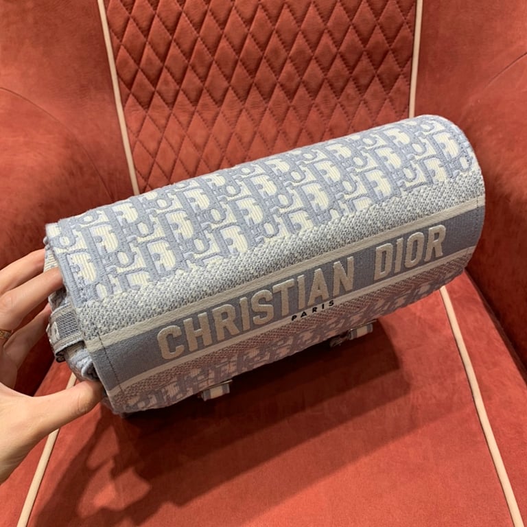 Dior Camp Messenger Bag Oblique Blue - 8