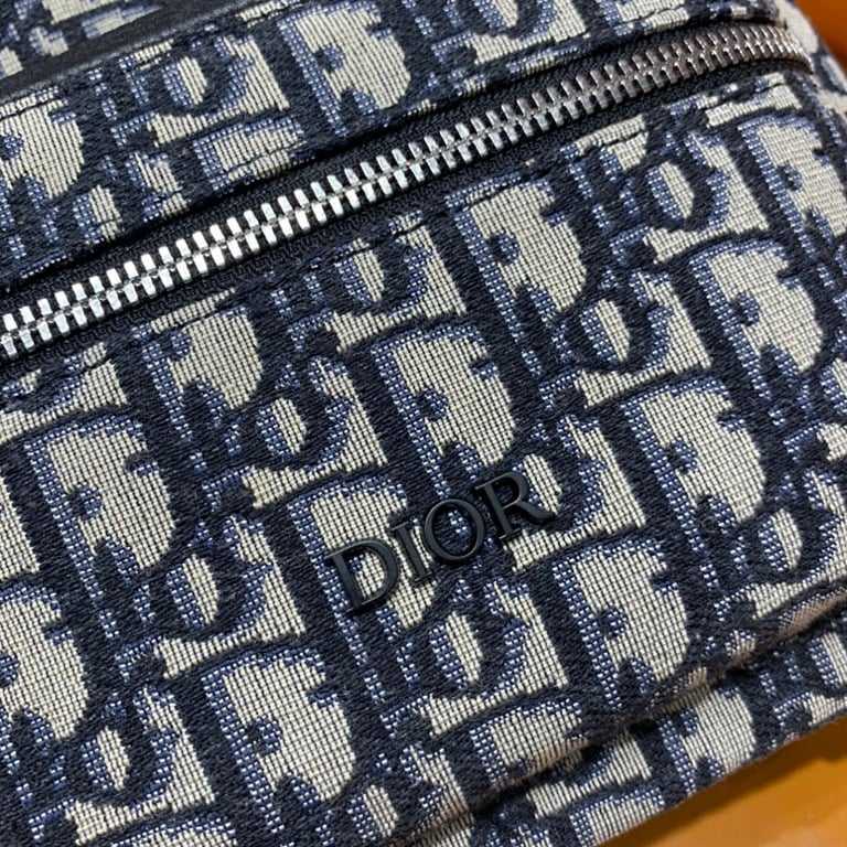 Dior Rider Backpack Oblique Blue - 6