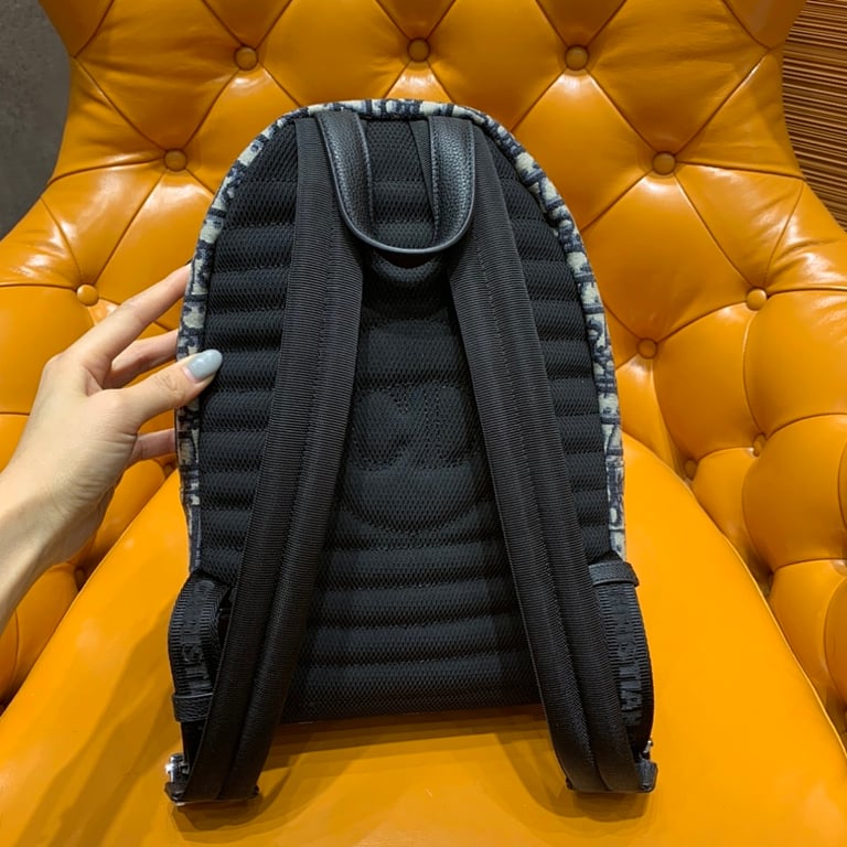 Dior Rider Backpack Oblique Blue - 8
