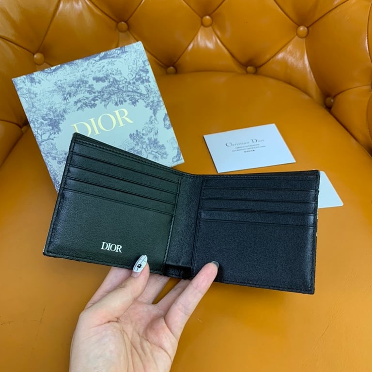 Dior Oblique Bi-fold Wallet - 4