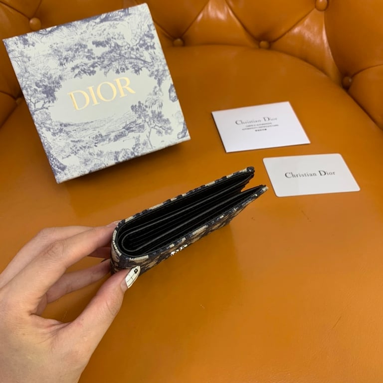 Dior Oblique Bi-fold Wallet - 8