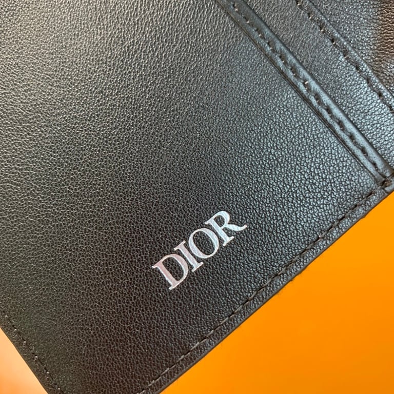 Dior Oblique Vertical Long Wallet Black - 2