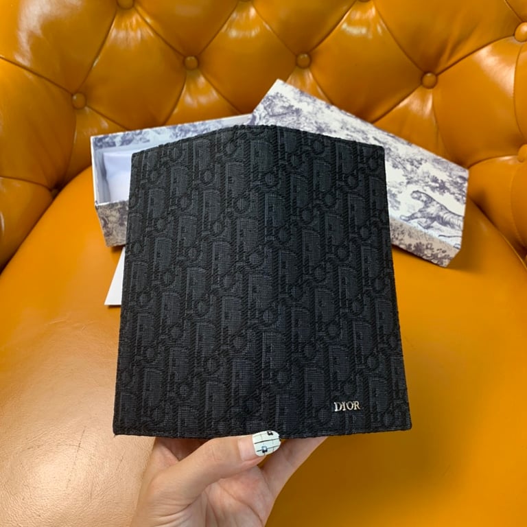 Dior Oblique Vertical Long Wallet Black - 6