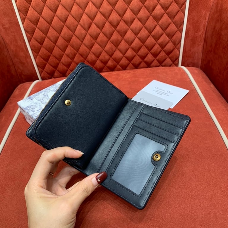 Dior 30 Montaigne Voyageur Wallet Blue Oblique - 3