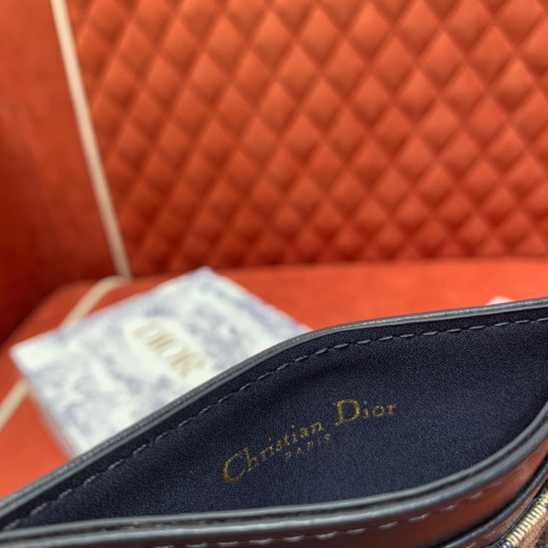 Dior 30 Montaigne Card Holder Blue Oblique - 2