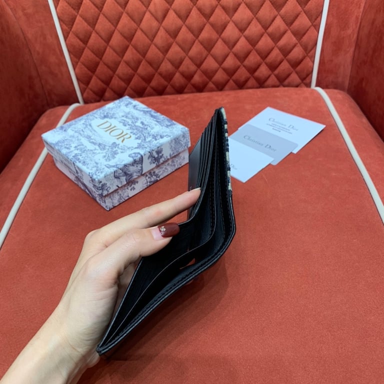 Dior Saddle Bifold Wallet Oblique - 2