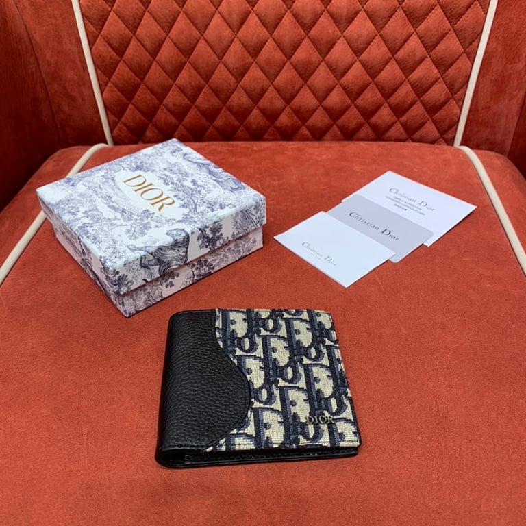 Dior Saddle Bifold Wallet Oblique - 7