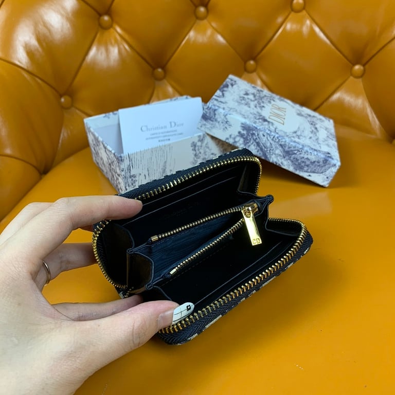 Dior 30 Montaigne Oblique Zipped Coin Purse - 2