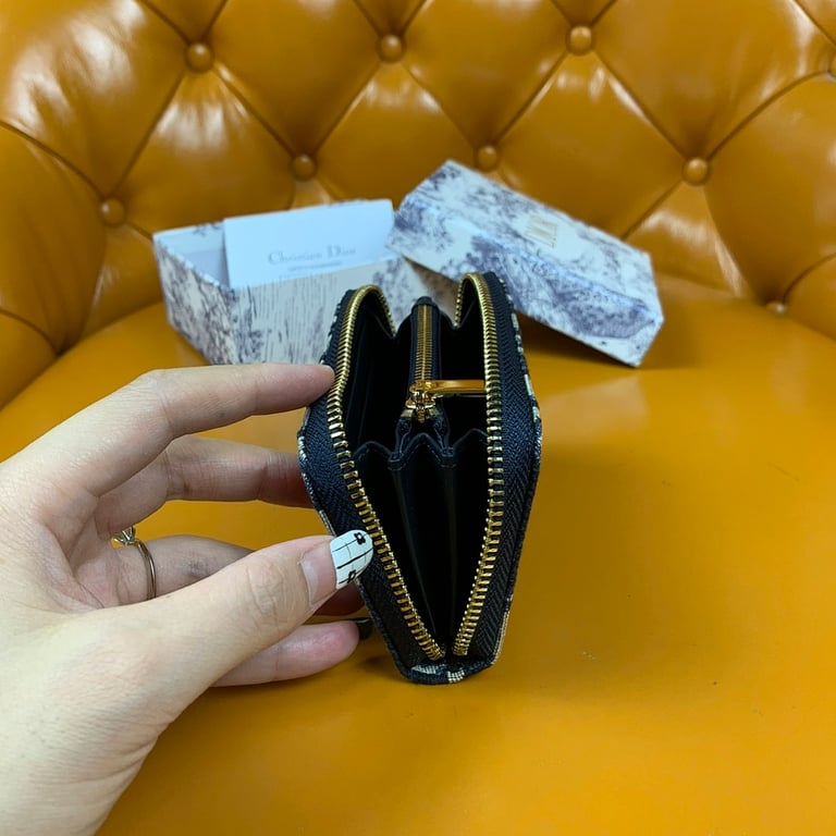 Dior 30 Montaigne Oblique Zipped Coin Purse - 4