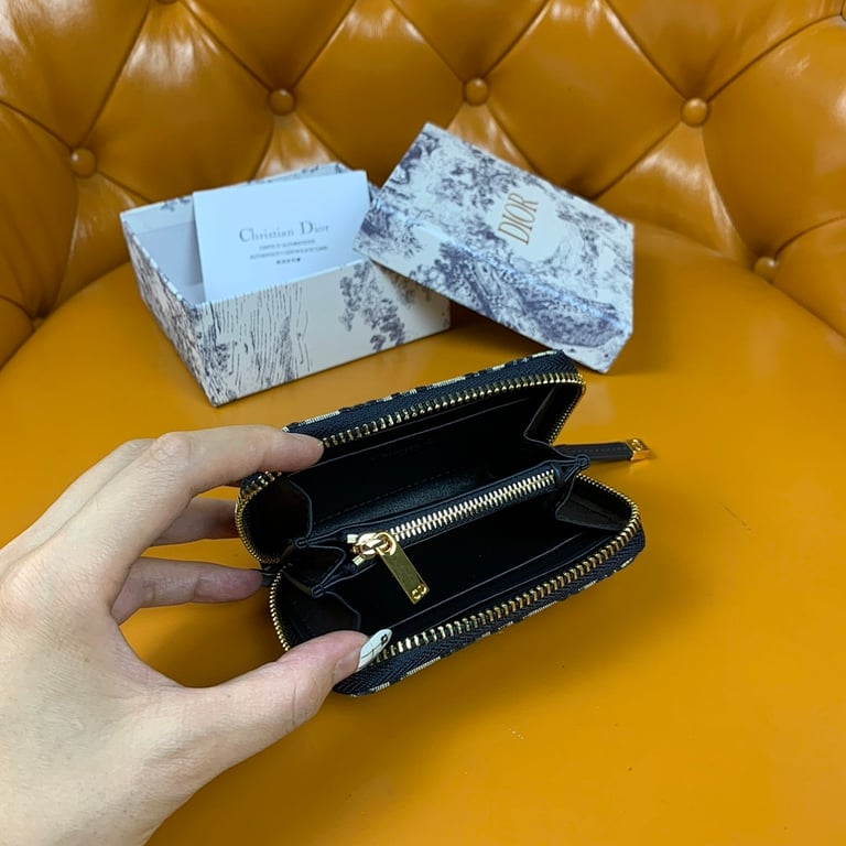 Dior 30 Montaigne Oblique Zipped Coin Purse - 6