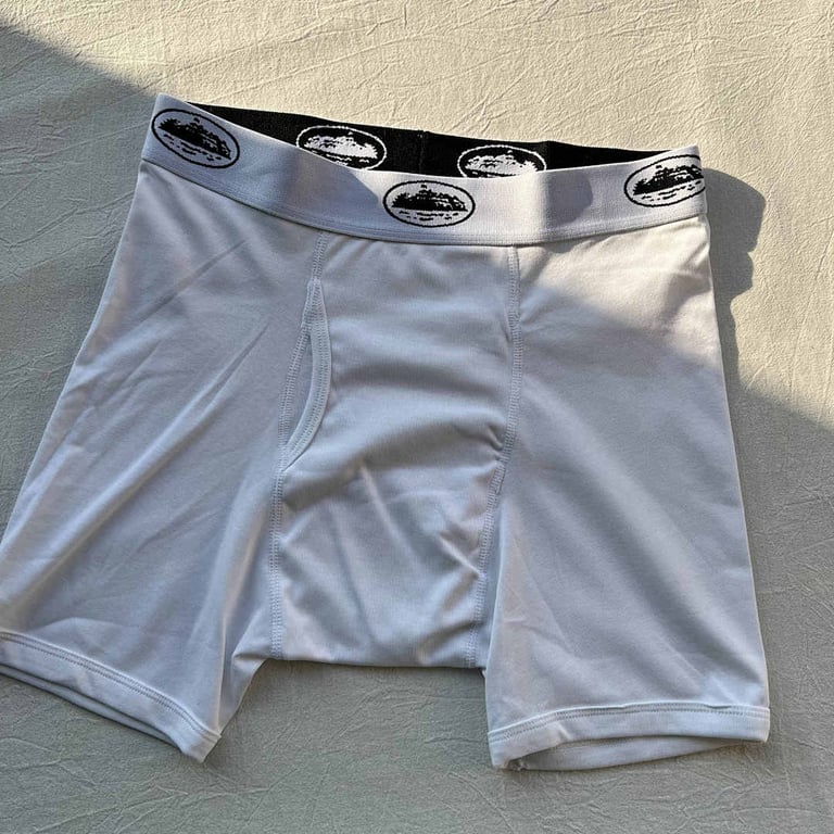 Corteiz Boxer Briefs 3-Pack White - 3