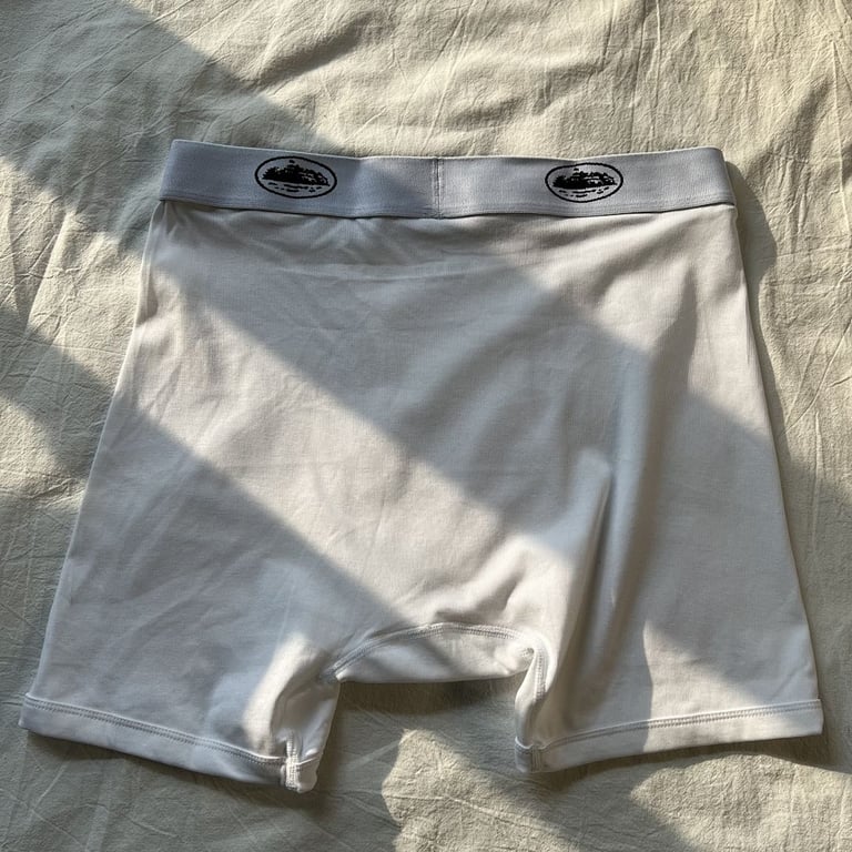 Corteiz Boxer Briefs 3-Pack White - 9