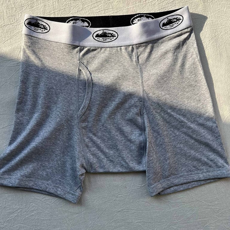 Corteiz Boxer 3-Pack Logo Grey - 4