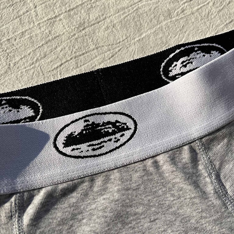 Corteiz Boxer 3-Pack Logo Grey - 5