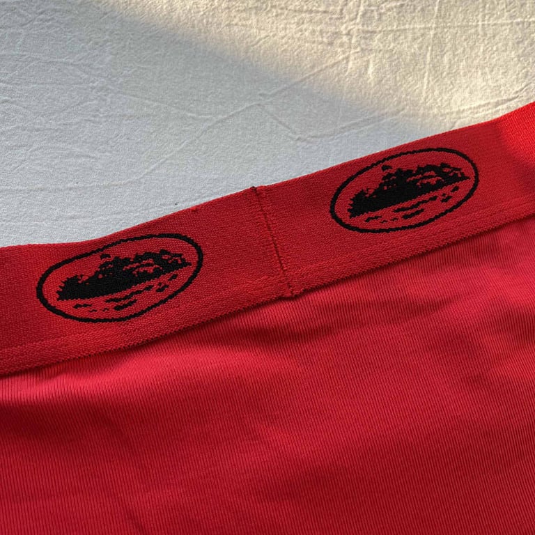 Corteiz Logo Boxers 3-Pack Red - 7