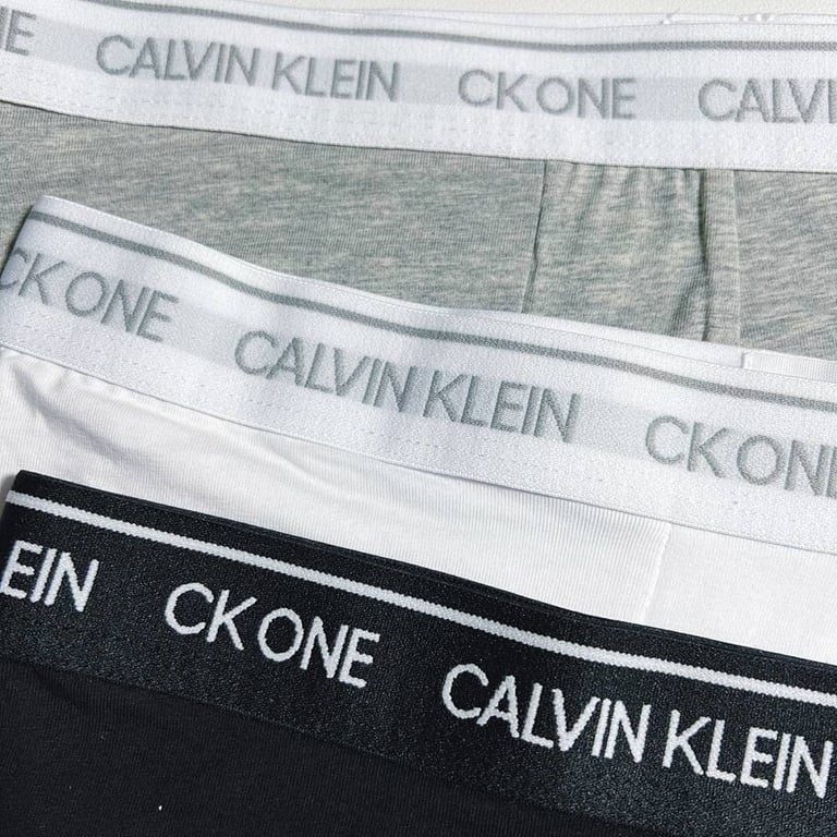 Calvin Klein One Cotton Stretch Trunks 3-Pack - 6