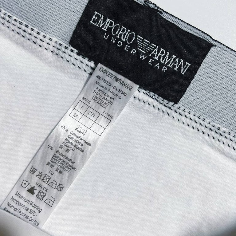 Emporio Armani Eagle Stretch Cotton Trunks 3-Pack - 17