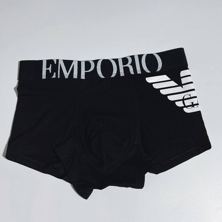 Emporio Armani Eagle Stretch Cotton Trunks 3-Pack - 7