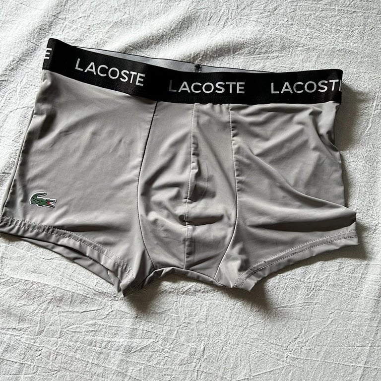 Lacoste Iconic Cotton Stretch Boxer Briefs 3-Pack - 4