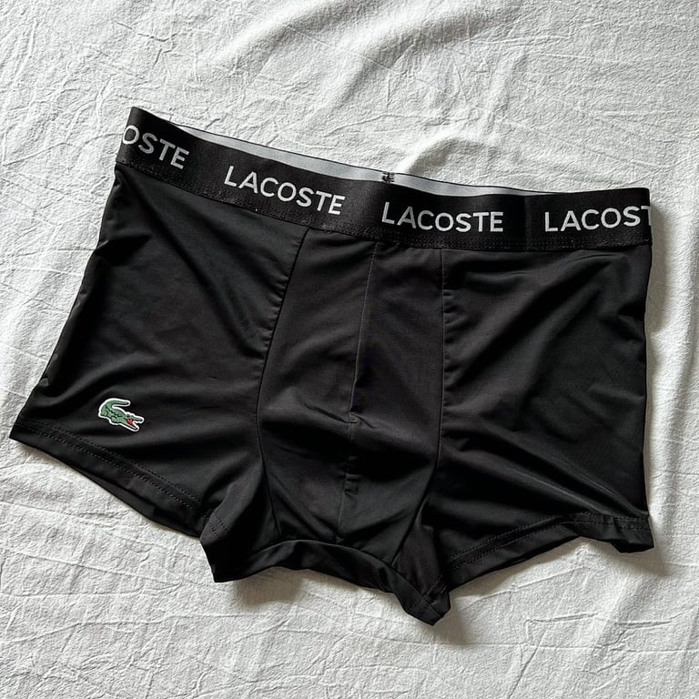 Lacoste Iconic Cotton Stretch Boxer Briefs 3-Pack - 5