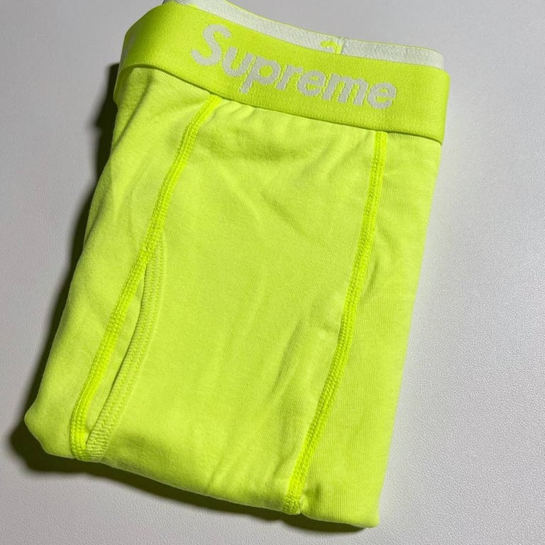 Supreme Hanes Boxer Briefs Fluorescein - 5