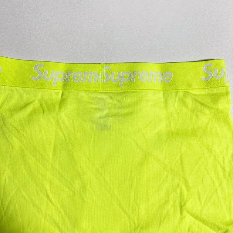 Supreme Hanes Boxer Briefs Fluorescein - 7