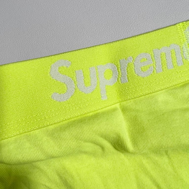 Supreme Hanes Boxer Briefs Fluorescein - 9
