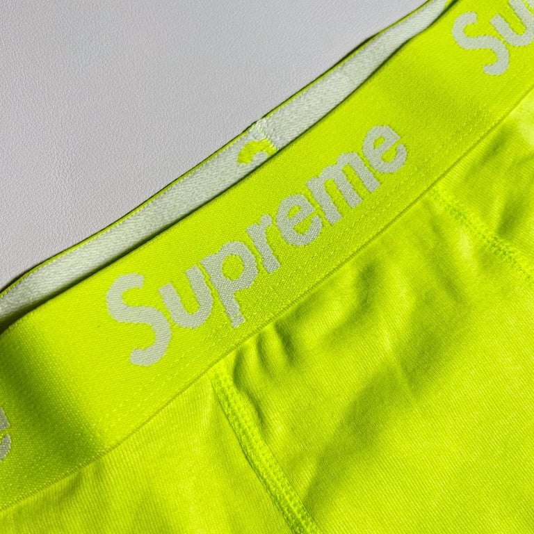 Supreme Hanes Boxer Briefs Fluorescein - 10