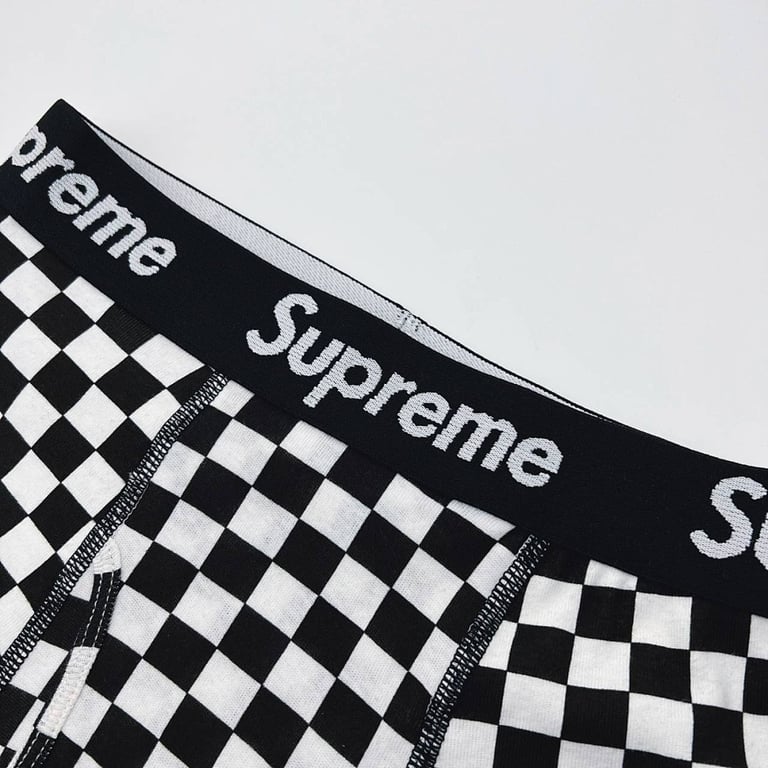 Supreme x Hanes Checkered Boxer Briefs - 7