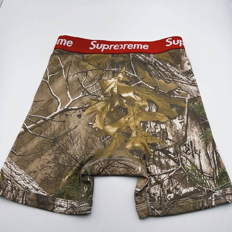 Supreme Hanes Boxer Briefs Forest Camo (2 Pack) - 3